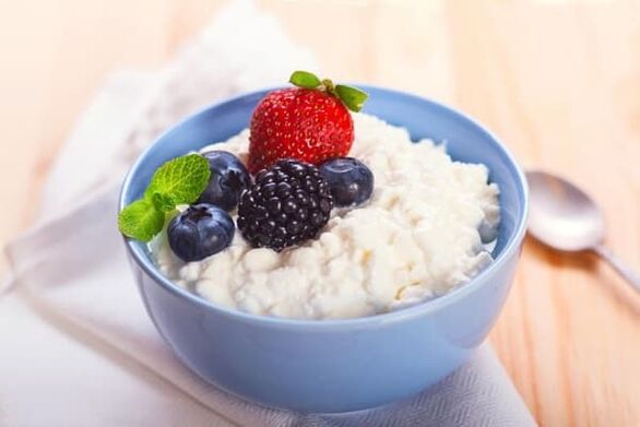 Formaggio di capanna con frutta