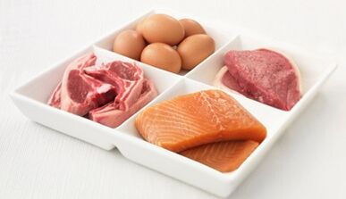Principi di base della nutrizione su una dieta proteica